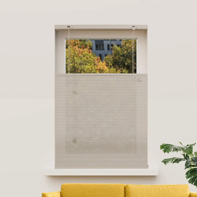 Stores plissés Sur Mesure - Semi-occultant- Beige